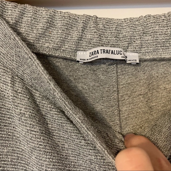 Zara flowy grey pants - Picture 3 of 3